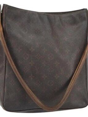 LOUIS VUITTON Monogram Looping GM Shoulder Bag M51145 LV Auth 166544